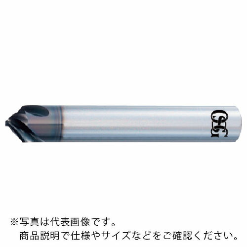 OSG ( オーエスジー ) WXLコート 面取りカッタ ネガタイプ レギュラ 3刃 先端径1mm 大端径6mm 全長50mm 9200156 ( W-HSCT-N 1X45X6(9200156) )