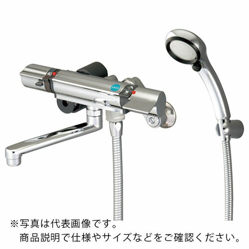 SANEI サーモシャワー結びあわせる栓 手元立ちふさがる 節水50%シャワー 配管170粍 ( SK18121CTC-13 ) その他-花・ガーデン・DIY-DIY・工具