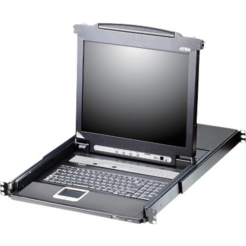 ATEN ( ATEN ) KVMドロワー 16ポート/17インチLCD一体型/マルチインターフェース/ロングレール ( CL5716MJJL ) ATENジャパン(株) 【メーカー取寄】