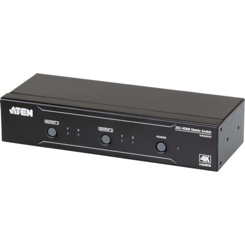 ATEN ( ATEN ) 行列映像媒体うつり変わり器 HDMI / 2インプット / 2最終生産物 / 4K相応う ( VM0202H ) 【製造業者取寄】