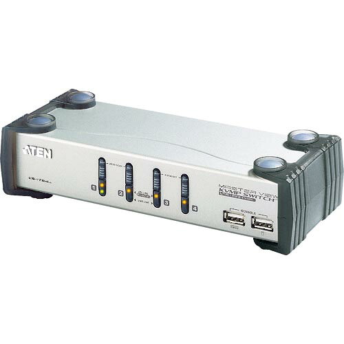 ATEN ( ATEN ) KVMP[[TM上]]取り替えっこ 4界面/USB/VGA/オーディオ/USB2.0こしき2界面 ( CS1734A )