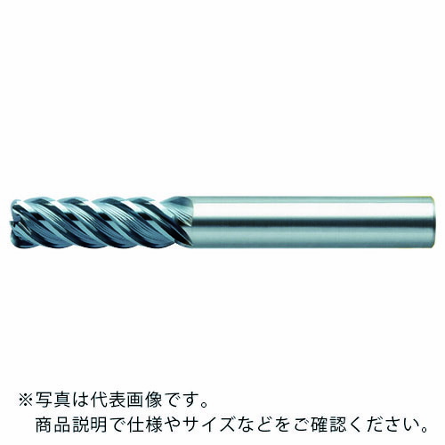 ユニオンツール 超硬エンドミル ラジアス φ12×コーナ半径R2×刃長24 ( CXRS5120-20-2400 (249-5206) ) ユニオンツール(株)