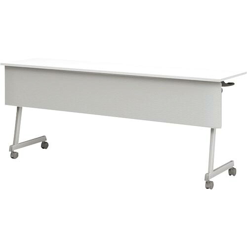 【SALE必要経費】IRIS ( 花ショウブチトセ ) 判定基準スタック印字機 Z脚幕板付 1800×450 天板色つや:白いこと ( CFT89Z-1845M-WT )