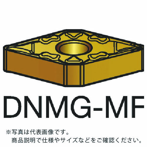 SANDVIK ( サンドビック ) T-Max P 旋削用ネガチップ(112) 2220 ( DNMG 15 04 04-MF 2220 (112) ) 【10個セット】