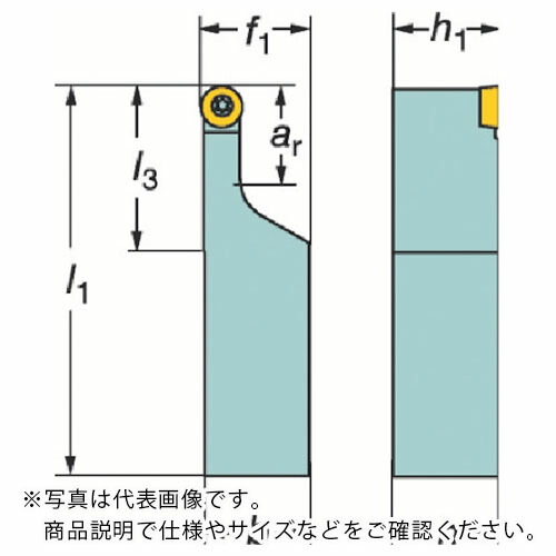 SANDVIK ( サンドビック ) コロターン107 ポジ手当て用シャンクバイト(210) ( SRDCL 3225P 08-A (210) )