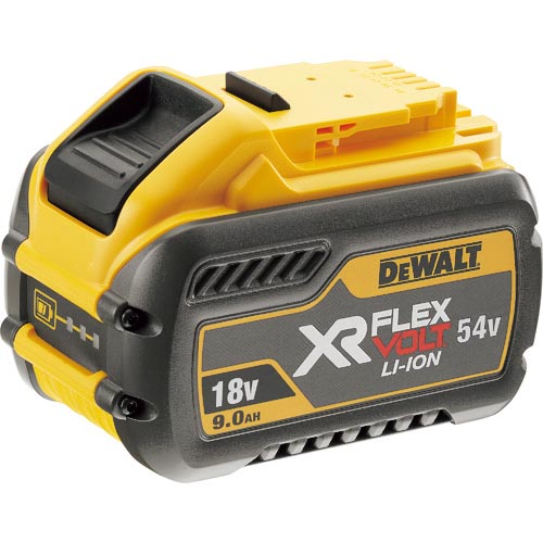 DEWALT 申し受ける金鎚せん孔機用乾電池風呂敷き包み 54V/18Vフレックスボルトバッテリー ( DCB547-JP )