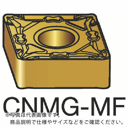 SANDVIK ( サンドビック ) T-Max P 旋削用ネガチップ(110) 5015 ( CNMG 12 04 08-MF 5015 (110) ) 【10個セット】