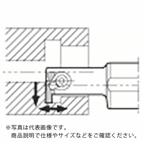 京セラ 小内径溝入れホルダ GIV ( GIVR2025-2B )