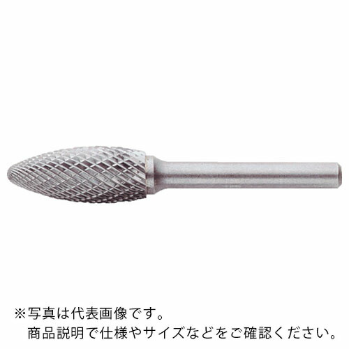 MRA ( ムラキ ) 超硬バー Cシリーズ 形状:楕円(クロスカット) 刃長41mm ( CB51C104 )