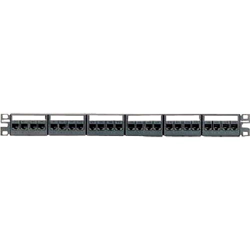 PANDUIT ( パンドウイット ) カテゴリ6モジュラーパッチパネルキット 4ポートフェースプレートタイプ 24ポート 1U ( CPPKL6G24WBL ) 26,622円