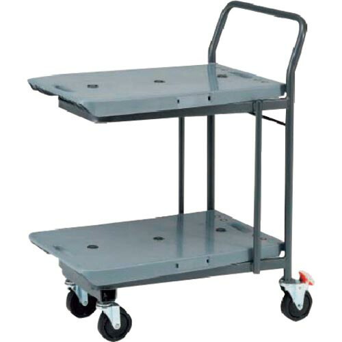KAWAJUN ( 河淳 ) 店舗用台車 ネスティングカットテーブルSL 2段 均等荷重:上80kg、下100kg ( BBA001 )
