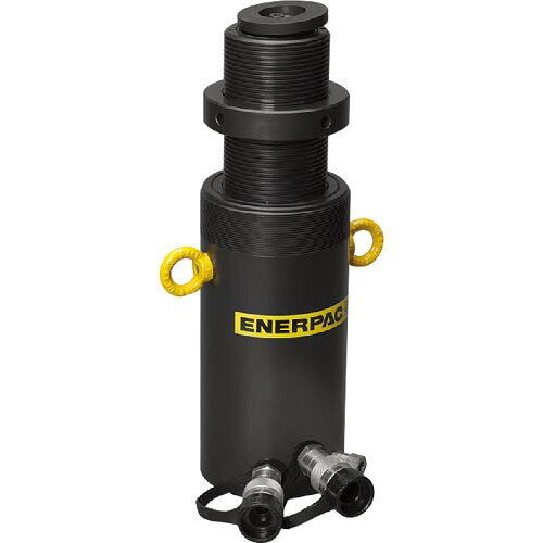 ENERPAC ( エナパック ) 安全性のある鍵を掛ける中毒者付油圧円筒(複動式) 揚力479kN 少なくとも高310粍 ( HCRL-506 )