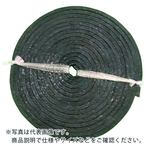 【SALE必要経費】ダイコー グランドパッキン D4101 PTFE含浸炭化衣料繊維 幅15.9粍 ( D4101-15.9 )