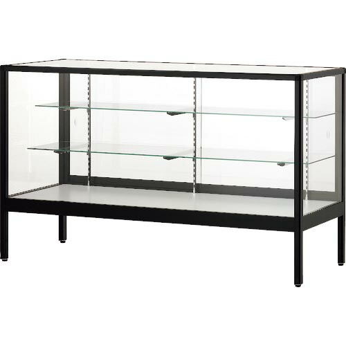 ハヤノ ( ハヤノ産業 ) フォルティッシュ 平ケース マットブラック プッシュ錠付 ( R18600B-P )