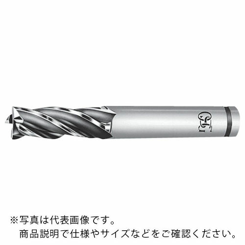 OSG ( オーエスジー ) ハイススクエアエンドミル XPM多刃ショート 4刃 刃径19mm 刃長45mm シャンク径20mm 89129 ( XPM-EMS-19(89129) )|配管材料プロ トキワ