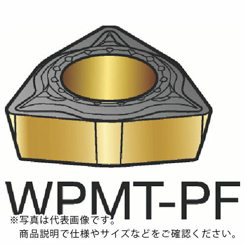 SANDVIK ( サンドビック ) コロターン111 旋削用ポジ・手当て(120) 5015 ( WPMT 02 01 02-PF 5015 (120) ) 【10個仕掛ける】 DIY・工具-花・ガーデン・DIY-その他