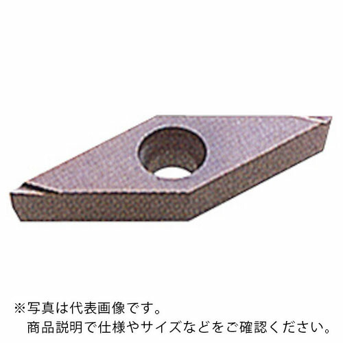 三菱 ( 三菱マテリアル ) 旋削仕上げ切削用Fブレーカ付右勝手インサート 超硬合金 HTI10 ( VBGT160404R-F HTI10 ) 【10個セット】 三菱マテリアル(株)