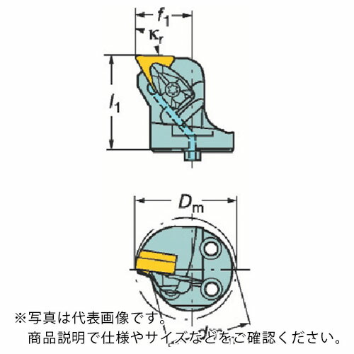 SANDVIK ( サンドビック ) コロターンSL コロターンRC用切り立てる尖端(410) ( 570-DTFNR-32-16-L (410) )