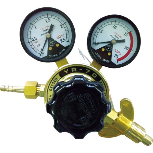 YAMATO ( ヤマト産業 ) 溶断用調整器 酸素用 YR-70(関西式) ( YR-70-OXW )
