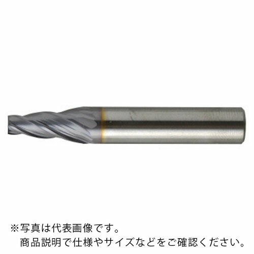ユニオンツール 超硬エンドミル テーパ φ6×片角 2° ( CCTE40604 (257-4064) ) ユニオンツール(株)