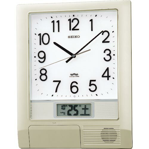 楽天市場】【動画あり】セイコー 電波プログラムクロック PT201S 32