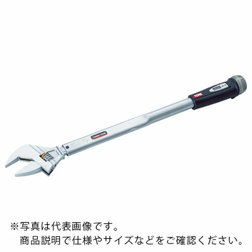 TONE モンキ形トルクレンチ(プレセット形) (ダイレクトセット・ワイドタイプ) トルク調整範囲10~50N・m ( TMWM50W )