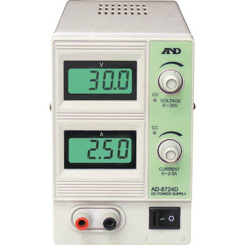 A＆D ( エー・アンド・デイ ) 直流安定化電源 30V 2.5A ( AD8724D )
