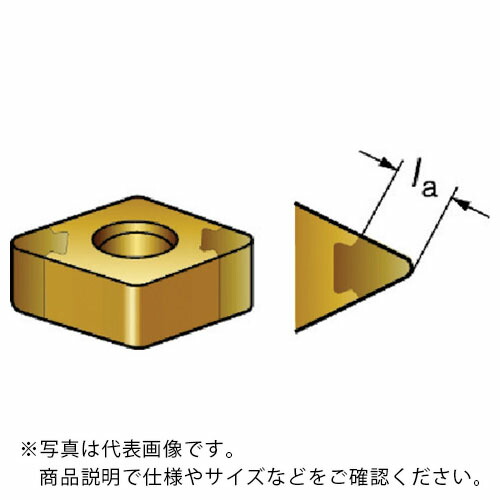 SANDVIK ( サンドビック ) T-Max P 旋削用CBNネガチップ(620) 7025 ( DNGA110404S01030A 7025 (620) ) 【5個セット】