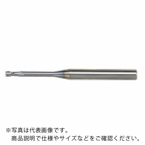 ユニオンツール 超硬エンドミル ロングネックスクエア φ6×有効長40 ( CCER206040 (234-7135) ) ユニオンツール(株)