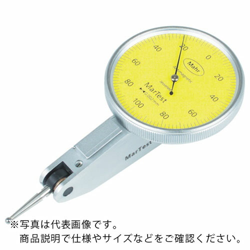 マール てこ式ダイアルゲージ 文字盤径38mm 測定範囲±0.4mm(4307200) ( 800SG )|配管材料プロ トキワ