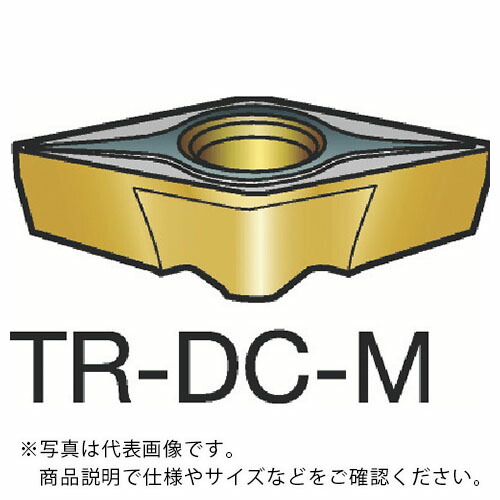 SANDVIK ( サンドビック ) コロターンTR 旋削用ポジ・チップ(310) 1125 ( TR-DC1308-M 1125 (310) ) 【10個セット】
