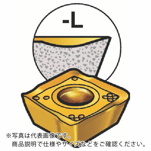 SANDVIK ( サンドビック ) コロミル490 フライス加工用チップ(355) 3040 ( 490R-08T308M-KL 3040 (355) ) 【10個セット】