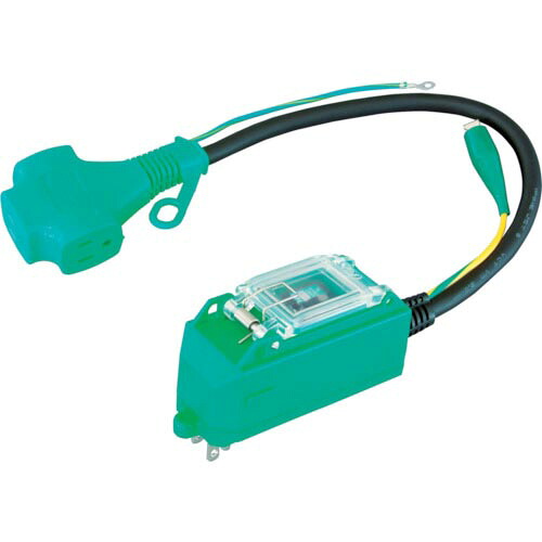 【SALE価格】NICHIDO プラグインポッキンブレーカ 漏電保護専用(15mA感度) 0.45m ( PIPB-EB-T )