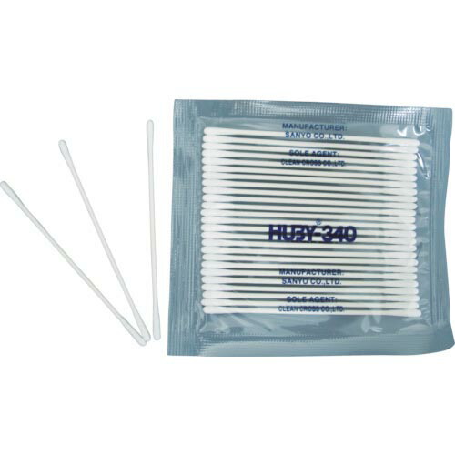 HUBY HUBY 3インチ 工業用綿棒(先端砲弾型/スリムタイプ) (6250本入) BB-002MB ( BB002MB ) BB-002MB
