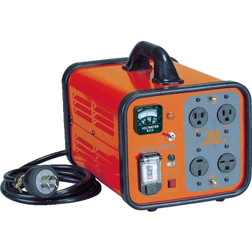 ハタヤ ( ハタヤリミテッド ) トランスル 昇降圧兼用型 単相200V・100V 3.0kVA ( HLV-03A )