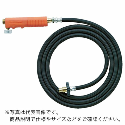 新富士 ( 新富士バーナー ) プロパン部品 ホース5mバルブ付 ( PB-H5MB )｜配管材料プロ トキワ