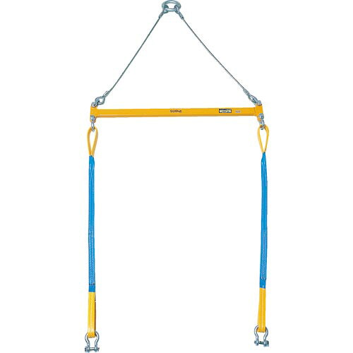 スーパー ( スーパーツール ) 2点吊用天秤 容量:500kg スパン長:800mm ( PSB508 )｜配管材料プロ トキワ 15,604円