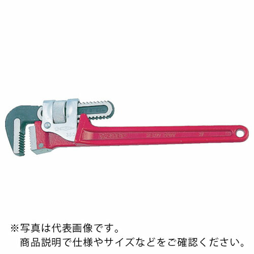 スーパー ( スーパーツール ) デラックスパイプレンチ トライモタイプ(鍛造製)本体全長:498 ( DT600E )