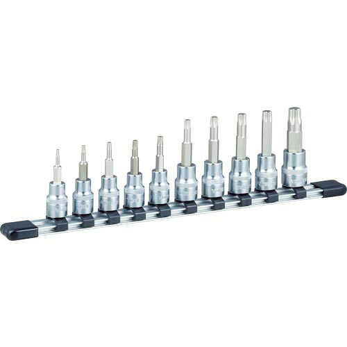 TONE トルクスソケットセット(強力タイプホルダー付) 10pcs ( HTX310 )