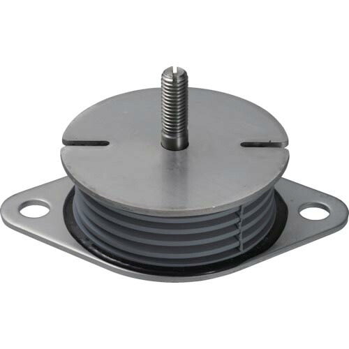 Taica ( タイカ ) 防振材 インシュレーター プレート(ゴム被覆)鉄 30~75kg ( SF-50-STEEL )|配管材料プロ トキワ