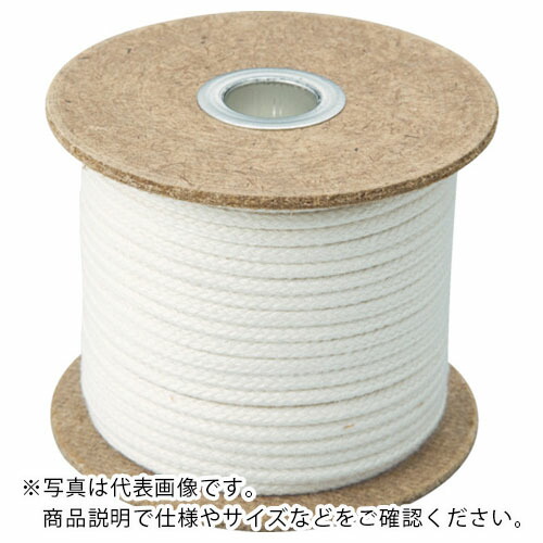 TRUSCO 難燃ロープ6mmX50m TRNR-650B ( TRNR650B ) トラスコ中山(株)
