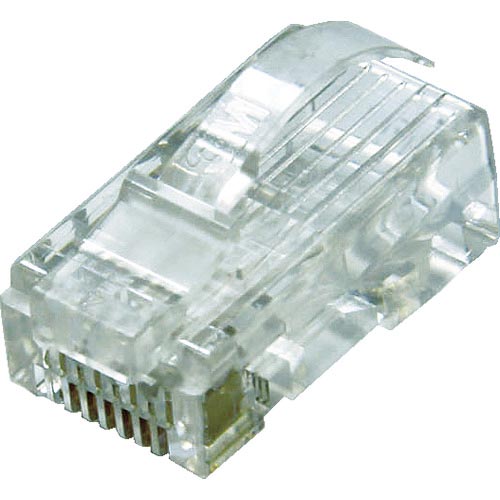 【SALE必要経費】コーニング Cat5e RJ45モジュラープラグ (100個入) ( VOL-RJ45PLG-5ELL )