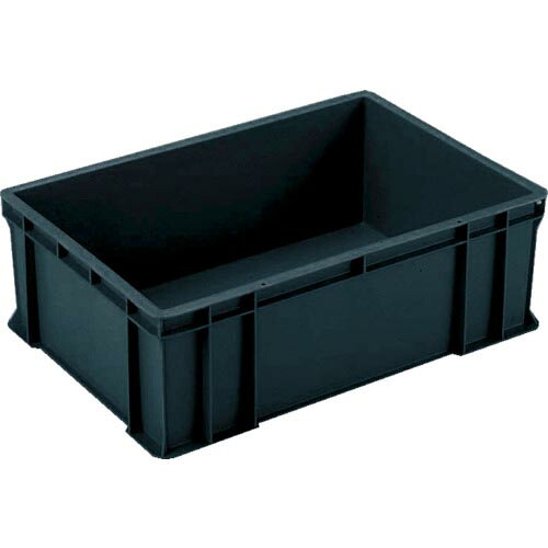 【SALE必要経費】RISU ( 岐阜プラスチック工業 ) BE型導電性入れもの 132730 入れものB-56導電黒いこと ( BE-56 )