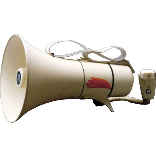 ノボル ( ノボル電機 ) 肩部手合いメガホン13W呼び子音付き添い人(蓄電池別売) ( TM-208 )