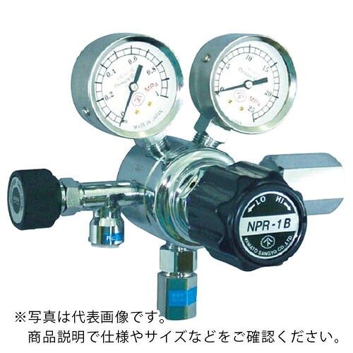 YAMATO ( ヤマト産業 ) 分析機用バランス式調整器 NPR-1B-R-12N01-2210-F ( NPR-1B-R-12N01-2210-F-H2 )｜配管材料プロ トキワ