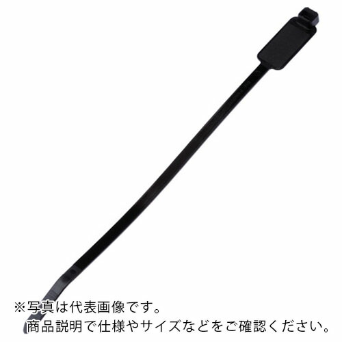 【SALE必要経費】PANDUIT ( パンドウイット ) 旗型印字機ナイロン一緒になるダンス楽隊 耐候性黒 (500本入) ( PLM4S-D0 )