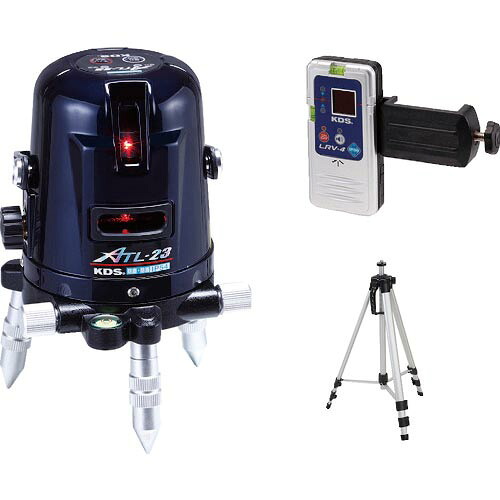【SALE必要経費】KDS ( ムラテックKDS ) オートラインレーザーATL-23受光器・三脚架付 ( ATL-23RSA ) DIY・工具-計測工具-花・ガーデン・DIY
