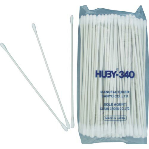 HUBY HUBY 6インチ 工業用綿棒(先端砲弾型) (20000本入) CA-007 ( CA007 ) CA-007
