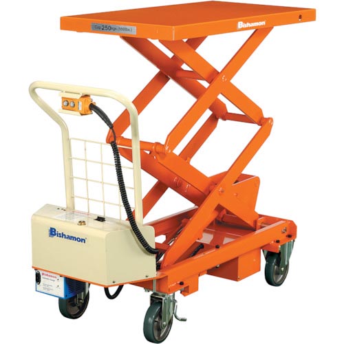 Bishamon ( スギヤス ) ハンドリフター リフターBX(電動式) 均等荷重100kg テーブル寸法813×500mm ( BX10WB )