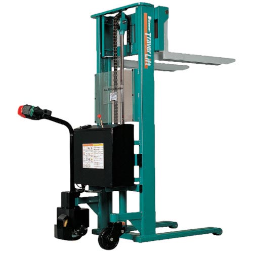 Bishamon ( スギヤス ) フォーク式リフター トラバーリフト(バッテリー上昇走行式) 均等荷重980kg フォーク寸法800×125mm フォーク寸法(スライド外幅)262~688mm ( ST98A-WN )